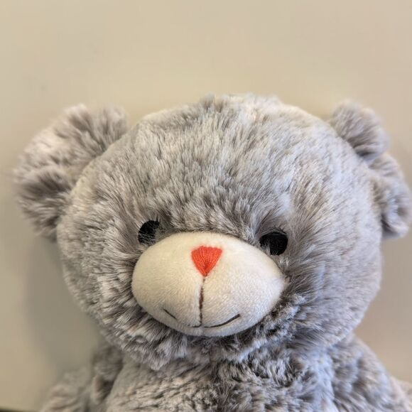 Rouge Kaloo Grey Prestige Bear Brand. Plush musical bear. Size 12” - Picture 3 of 11